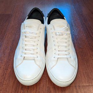 Givenchy White/Black Sneakers Leather Men's Size EU 42.5/US 9.5